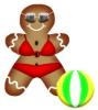 Gingerbread Bikini Lady